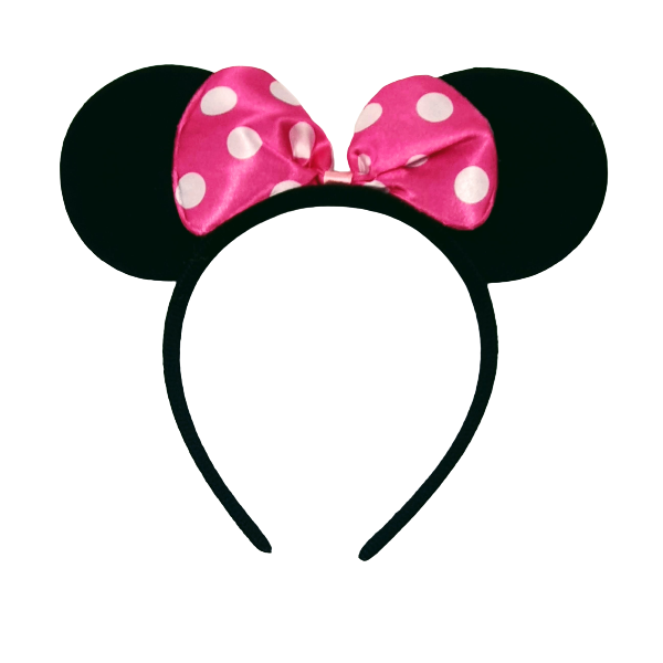 Party Pack Dress-Up Headbands - Pink Mini/Mickey Mouse - 12-Pack