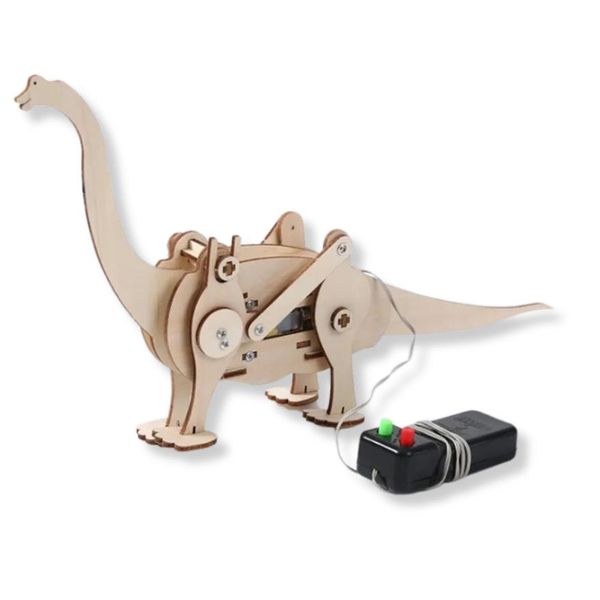 Edu-Toy DIY Dino Robot - Remote Control Brachiosaurus Toy