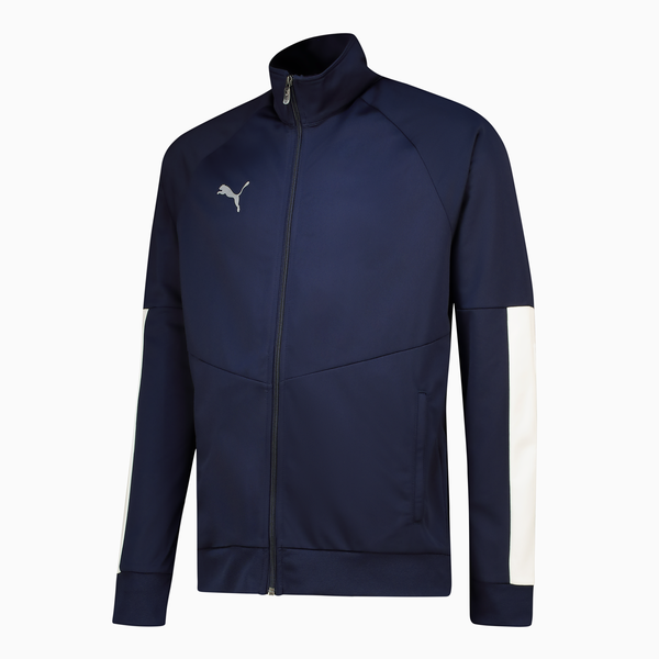 Puma Men's Forever Faster Sport Poly Jacket Football Tracksuit - Navy