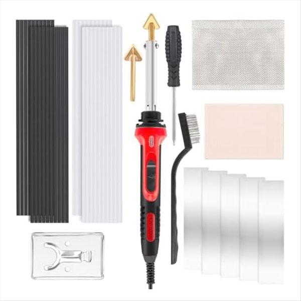 Plastic Welding Kit for Car Bumper Repair Us Plug Compatible with Universal