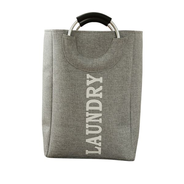 Collapsible Laundry Bag Grey