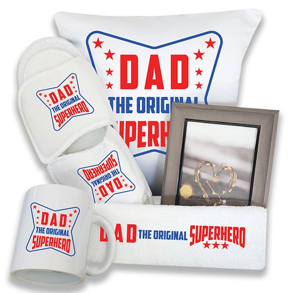 Fathers Day/ Birthday Hamper/Gift Set - Dad the Original Superhero