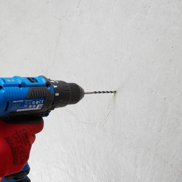 Dexter - 16 Piece Drill Set - 5 Wood, 6 Metal, 5 Masonry