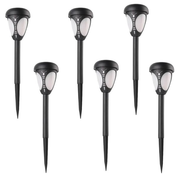 6 Piece Of Waterproof Decorative Solar Pathway Garden Lights TS-118