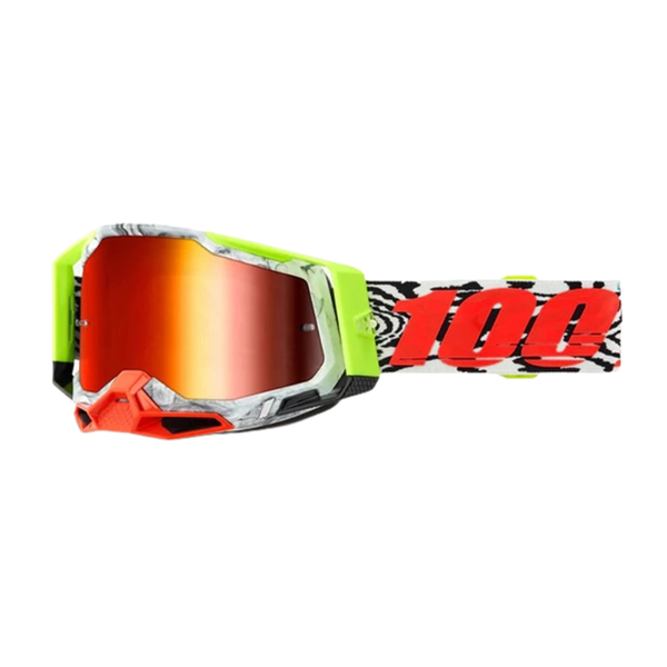 100% Racecraft2 Engal Red Mirror Goggle