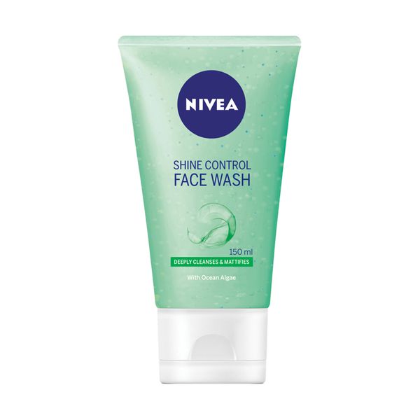NIVEA Shine Control Face Wash with Ocean Algae, 150ml