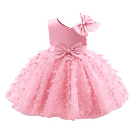 Butterfly Ballerina Princess Ballgown Dress for Girls - 5-6 Years