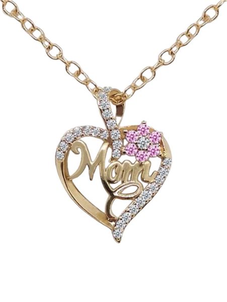 Mom Heart Necklace
