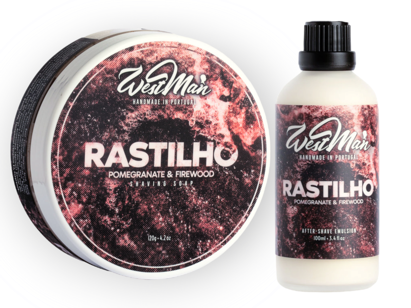 WestMan Shaving Rastilho Shaving Soap and Aftershave Balm Combo
