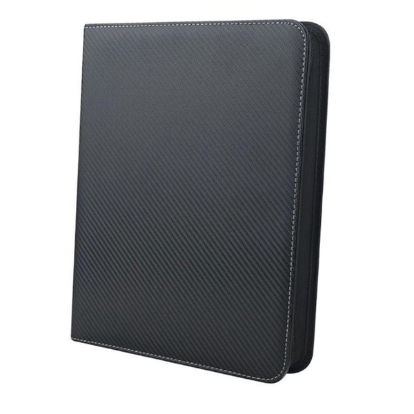 Office 4 Pocket 400 Slot Trading Card Collection Holder Binder Display 24cm