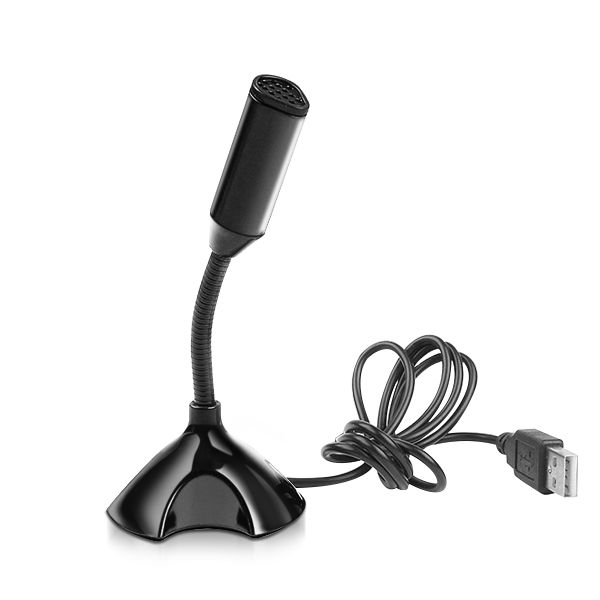 USB Microphone for laptop and Computers Adjustable Studio Singing Gaming
