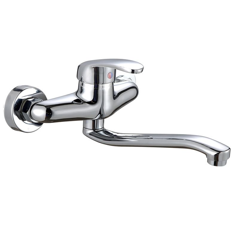 Chrome Swan Shaped Bath Tap