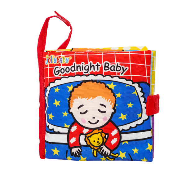 Jollybaby Soft Educational Development Cloth Book - Goodnight Baby