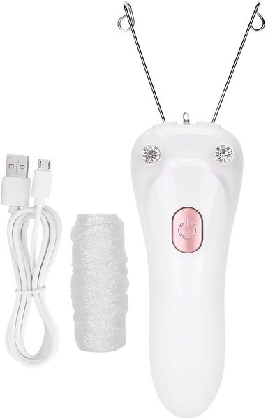 USB Recharageble Hair Remover With Cotton Thread