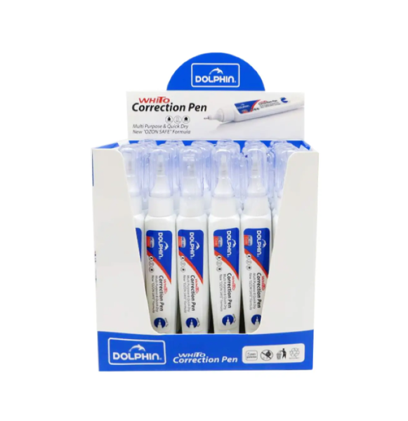 Correction Pen 7ml White Multipupose (Pack of 24)