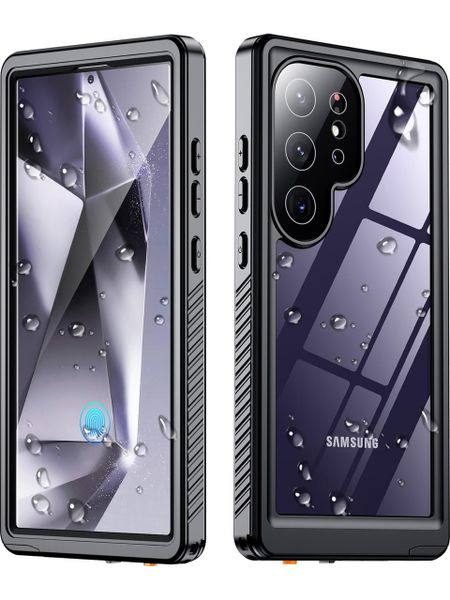 Shockproof Built-in Screen IP68 Compatible with Samsung Galaxy S24 Ultra