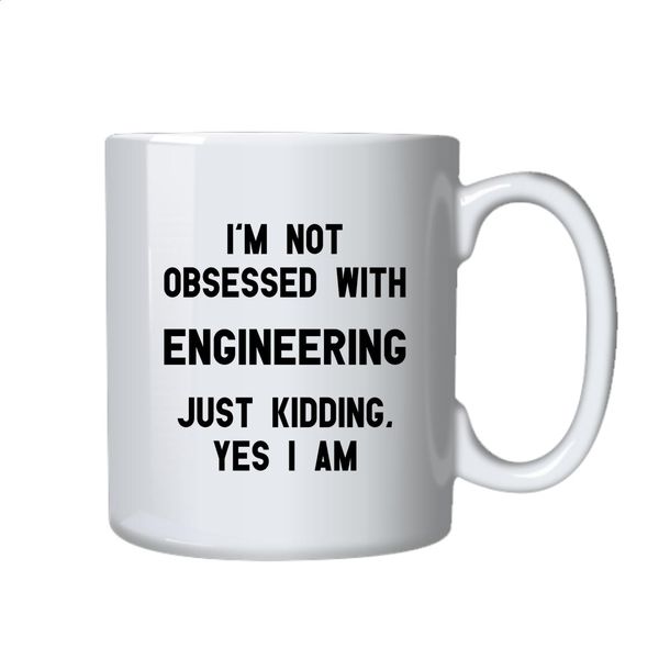 Engineering Coffee Mug - Best Engineers Gift For a Birthday or Christmas