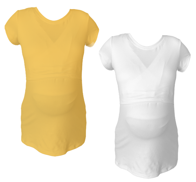 2 Pack-White &amp; Mustard image