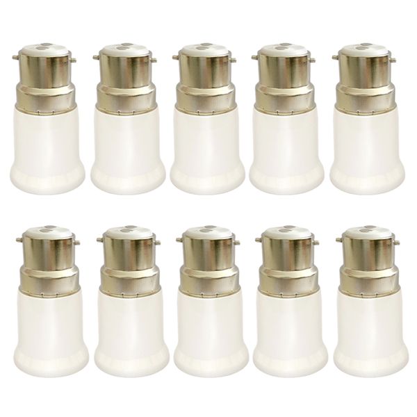 Welding-Free B22 to E27 Light Socket Adapter for Extended Lamp Holders
