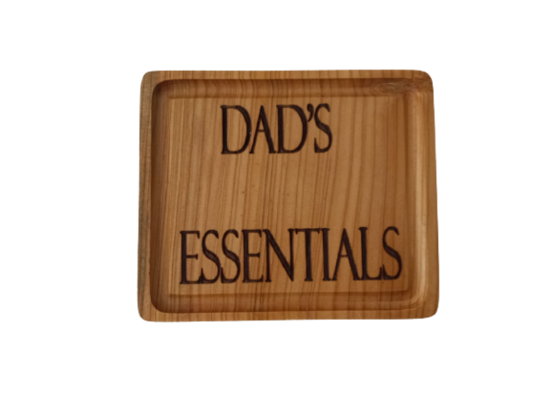 Dad's Essentials Wooden gift board