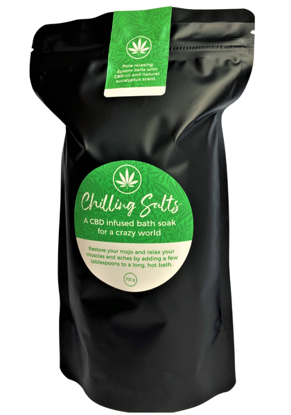 Beyond Wellness Chilling Salts Bath Soak 700g