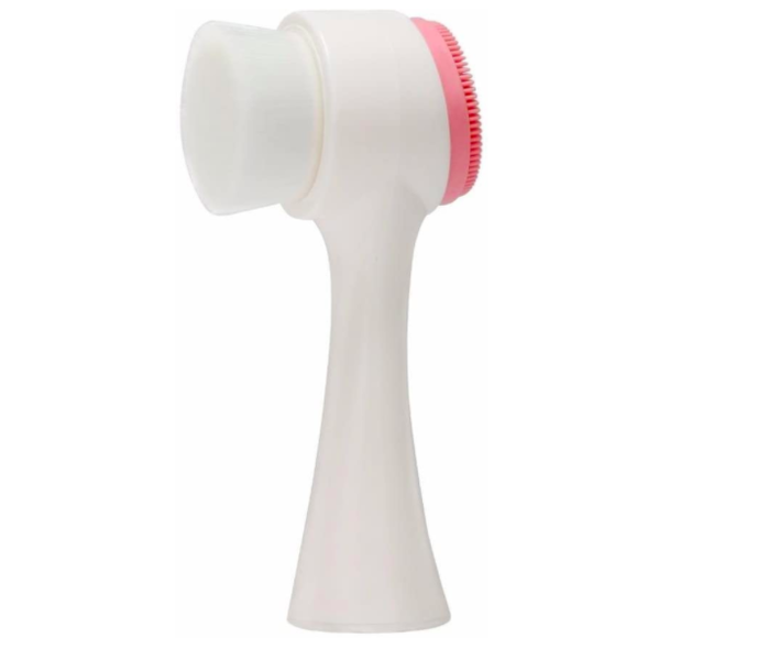 Double-Sided Facial Cleansing Brush