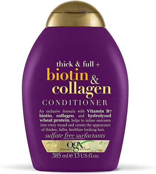 OGX Biotin &amp; Collagen Hair Thickening Conditioner, 385ml