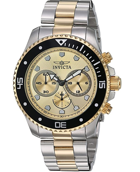 Invicta - Men's Pro Diver Quartz Stainless Steel Watch