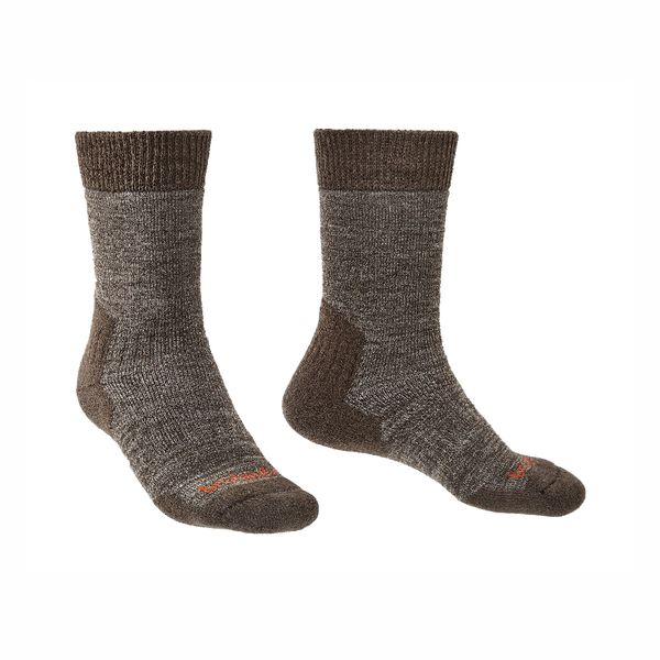 Bridgedale Men's Explorer Heavyweight Merino Comfort Socks - Chestnut