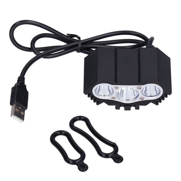 Bicycle Light 3Led High Brightness Mountain Bike Front Light Usb Power
