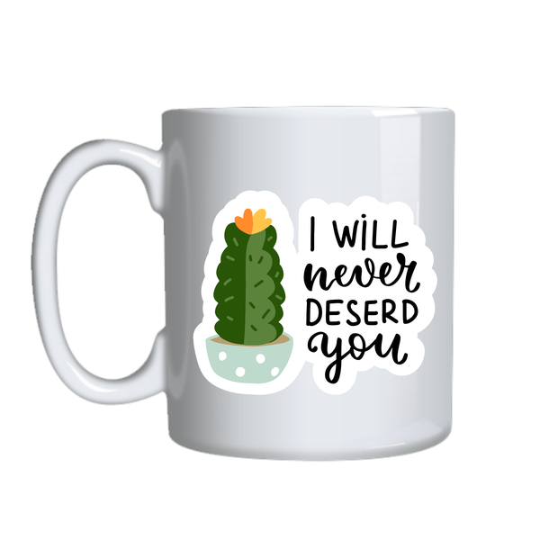 Not Deserd Coffee Mugs Succulant Lovers Graphic Cup Birthday Present 027