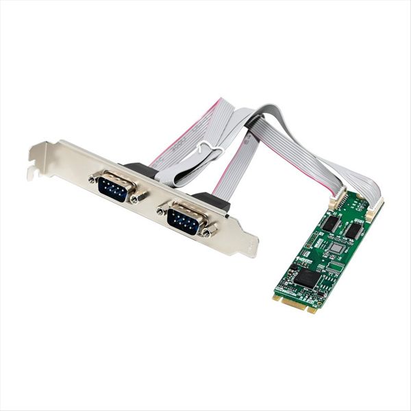 M 2 B+M 17V352 2S Rs-232 I/O Extension Card Pcie 2 0 Gen1 (2 5Gt/S)