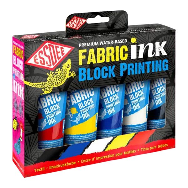 Assorted Fabric Blockprint Set