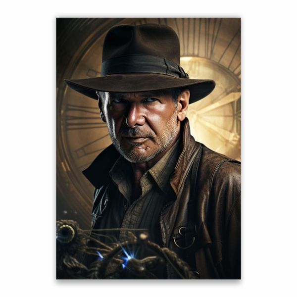 Indiana Jones Close Up Poster - A1