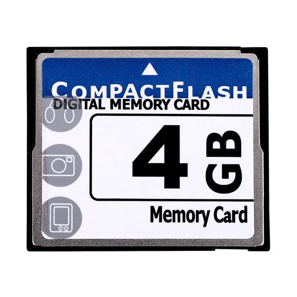 Professional 4GB Compact Flash Memory Card(White&amp;Blue)