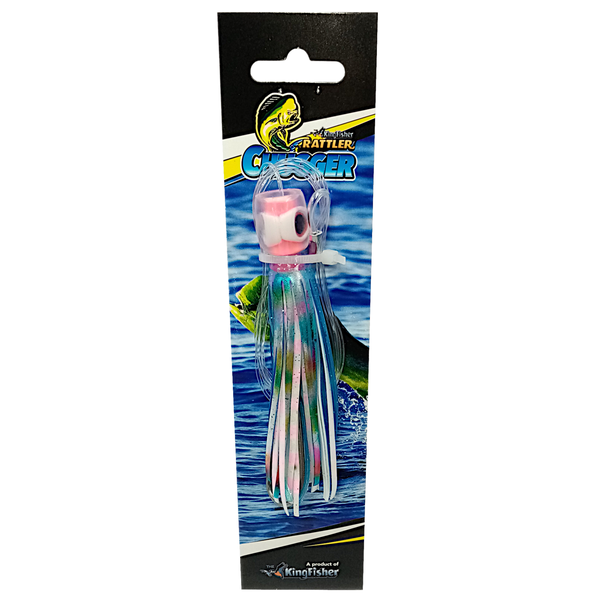Kingfisher Chugger Big Game Offshore Lure - Chugging 4.5" 11.4cm Blue