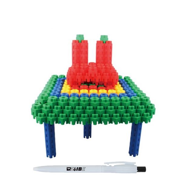 Educational Kid Learning Building Puzzle Hexagon HL6332 With ReVibe Pen