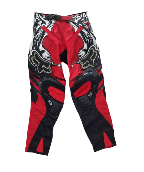 Fox 360 Race Red/Black Pants image