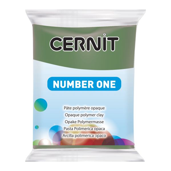 Cernit No 156g - Olive - Pack of 3