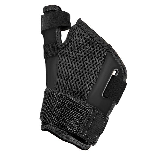 QYNIAL Adjust-to-Fit Thumb Stabilizer, Pain Relief Brace (Fits Right/Left)