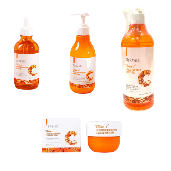 Dr Rashel Vitamin C Brightening &amp; Nourishing Body Care Set