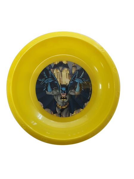 Batman Shaped Plastic Plate