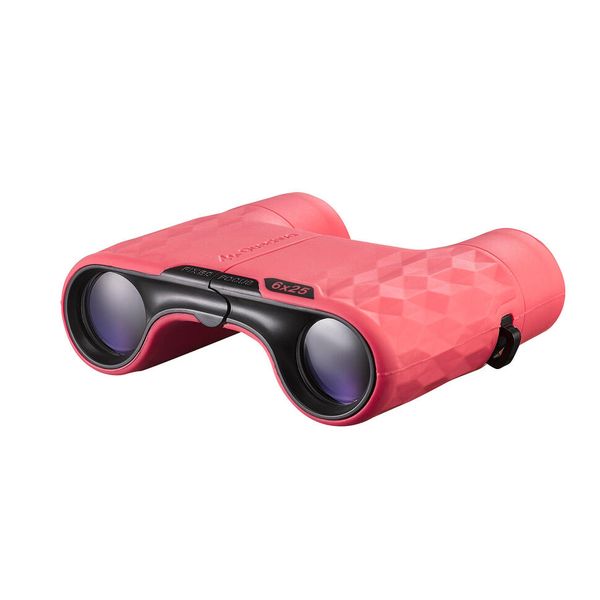 Quechua Kids' Hiking Focus-Free Binoculars - pink
