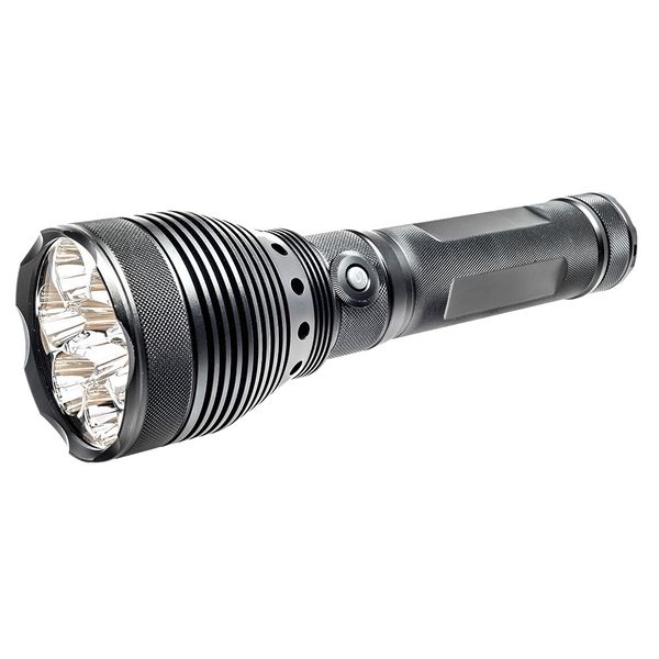 Powertac X10K, 10500 Lumen, 675m Throw, Rechargeable Flashlight