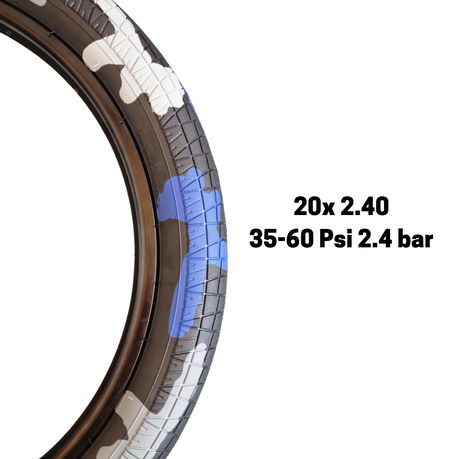 BMX Freestyle Tire 20 x 2.4 Camo Blue Shop Today. Get it Tomorrow takealot