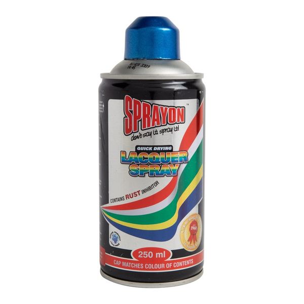 Sprayon Grotto Blue Lacquer Spray Paint (250ml)