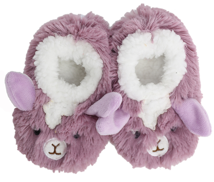 Baby snoozies! Llama Fleece Slippers | Shop Today. Get it Tomorrow ...