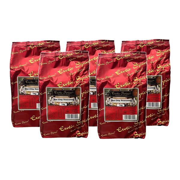 Exotic Spices Hot Chip Seasoning - 5 pack