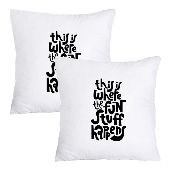 Scatter Cushion Cover Set - This is where the fun stuff happens