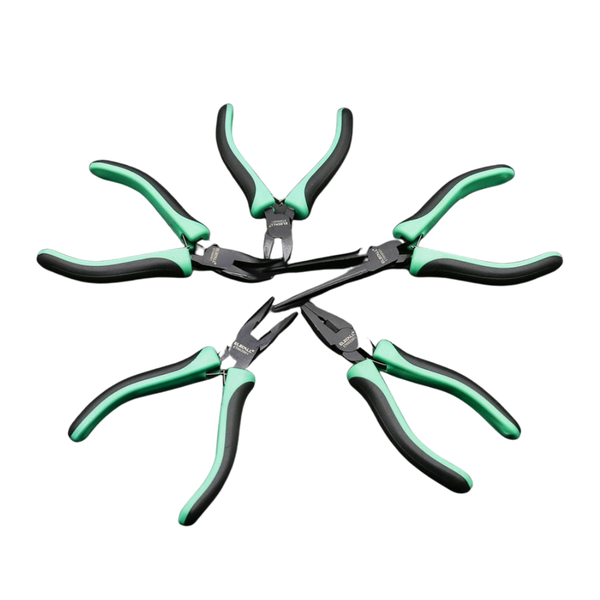 Elecall Mini Cutting Multi-Purpose Pliers Set - Precision Hand Tool Kit